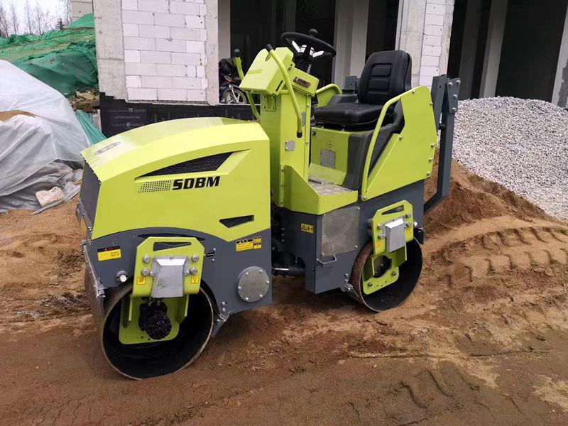 奔馬小型壓路機(jī)土方壓實、溝槽回填施工案例